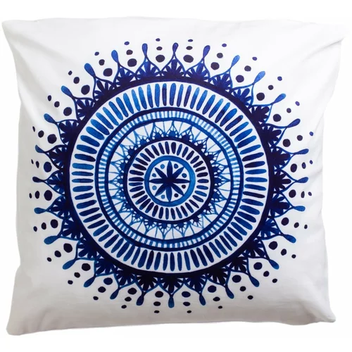 JAHU collections Plavo-bijeli ukrasni jastuk 45x45 cm Mandala