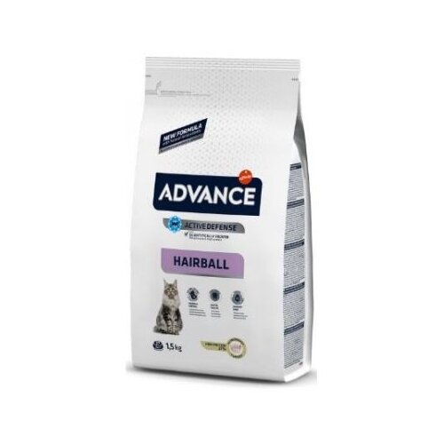 Advance Suva hrana za mačke Hairball, Ćuretina, 1,5kg Cene