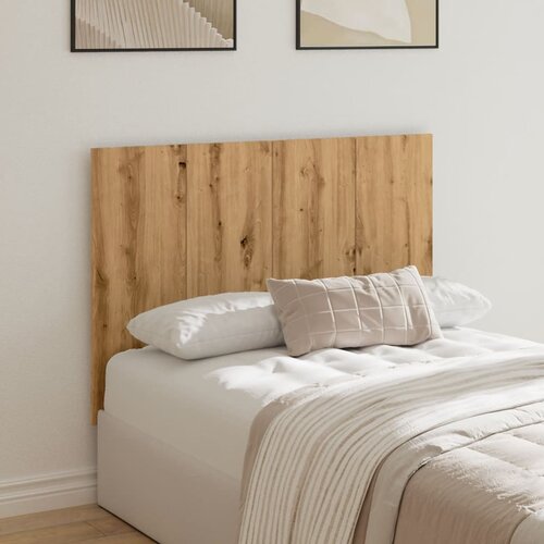 vidaXL Posteljno vzglavje artisan hrast 120x1,5x80 cm konstruiran les Cene