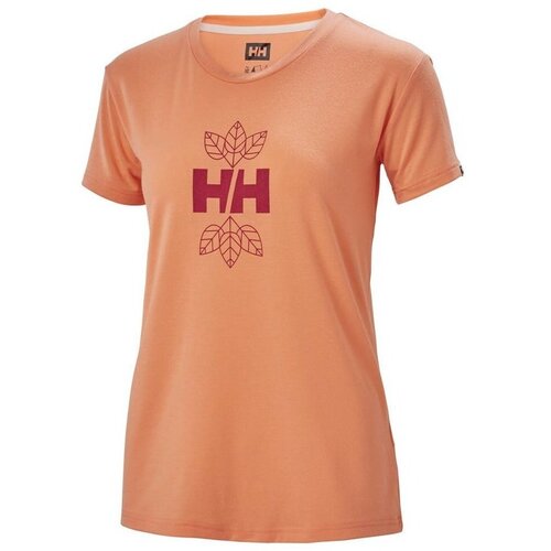 Helly Hansen Majice s kratkimi rokavi Skog Graphic Oranžna Cene