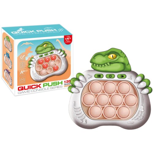  Senzorna igra Pop It Dinosaur na baterije sa zvučnim i svjetlosnim efektima &amp;ndash; zelena Slike