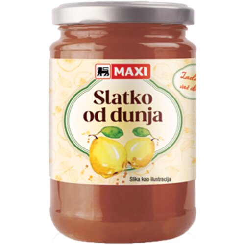 Maxi Slatko dunja 440g Cene