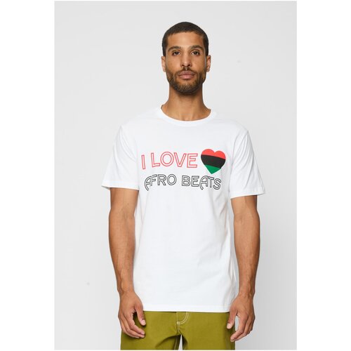 Mister Tee I Love Afro Beats Tee white Slike