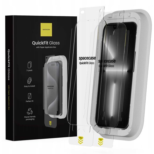 Spacecase QUICKFIT KALJENO STEKLO ZA IPHONE 13 13 PRO 14 SE4 2025, (21967964) Slike