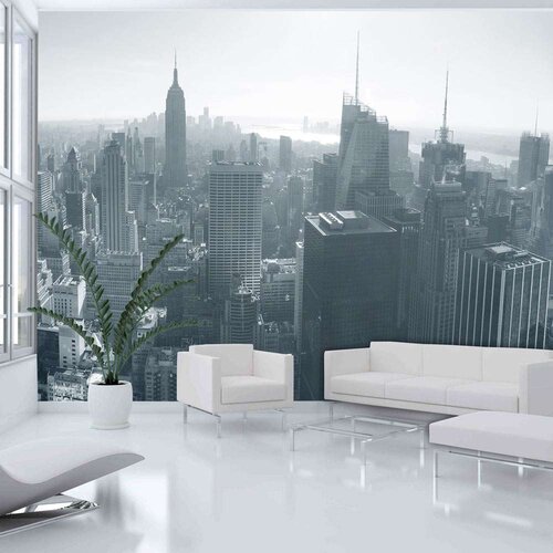  Tapeta - New York City skyline black and white 200x154 Slike