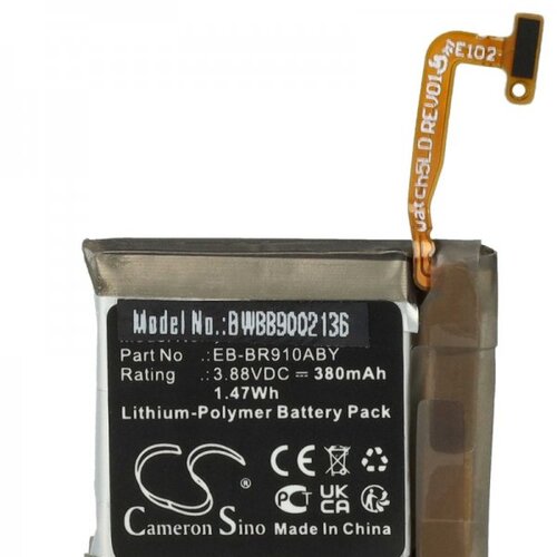 VHBW Baterija za Samsung Galaxy Watch 5 / Watch 5 40mm / SM-R900 / SM-R905, 380 mAh Slike