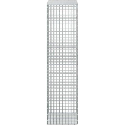  Gabion s 5 mm žicom i mrežom 5x5 cm 100x50x200 cm Slike