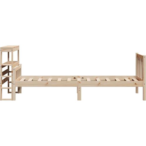 vidaXL Okvir kreveta bez madraca 90 x 190 cm od masivne borovine Cijene