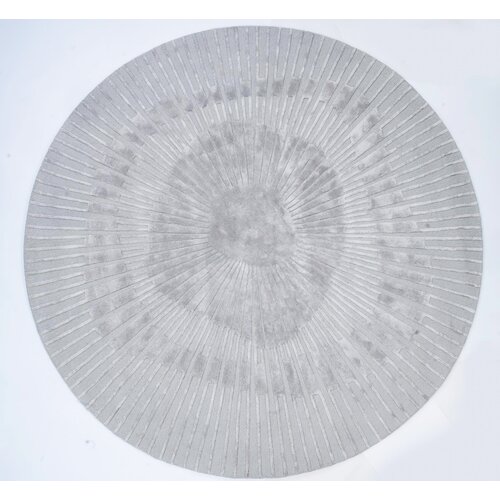 Carpet Decor Tepih Radius Grey Round Slike