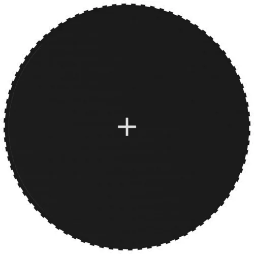 vidaXL Skakalna podloga iz blaga črna za 4,27 m okrogel trampolin, (20989577)