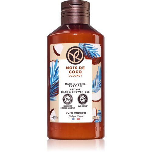 Yves Rocher Bain de Nature hranilni gel za prhanje Coconut 200 ml Cene