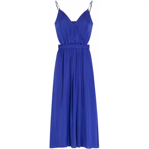 Morgan Koktel haljina neonsko plava