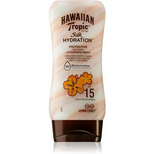 Hawaiian Tropic Silk Hydration vlažilna krema za sončenje SPF 15 180 ml