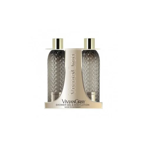 VIVIAN GRAY Ylang & Vanilla Shower Gel & Body Lotion Set 2x300ml