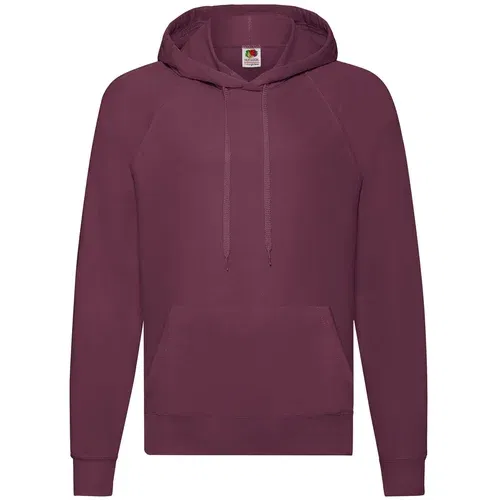 Fruit Of The Loom Burgundy Men's Hooded Sweat Sweat