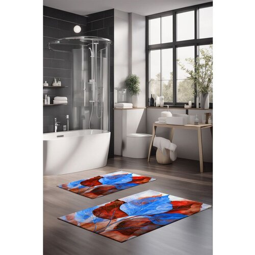  CT-5412 multicolor bathmat set (2 pieces) Cene