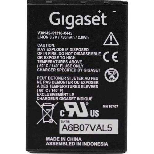 Gigaset Pro V30145-K1310-X445 Akku SL450HX/SL450/SL450A GO akumul. baterija za brezžični telefon, (20635748) Cene