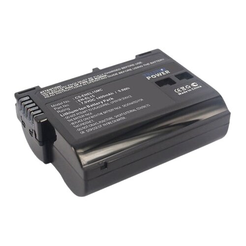 Telit Power Baterija za kameru Nikon Li-Ion 7.0 V 1400 mAh EN-EL15MC, Crna Slike