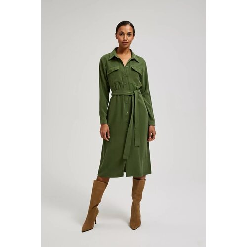 Marisse Women&amp;#039;s Dress L-Su-4309 Khaki Slike