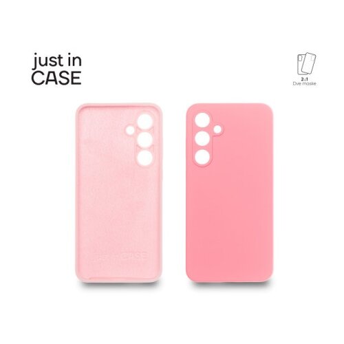 Just_in_Case 2u1 Extra case MIX PLUS paket maski za telefon Samsung S24 FE PINK ( MIXPL234PK ) Slike