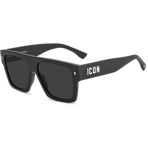 Dsquared2 ICON0030/S 003/IR ONE SIZE (58) Črna/Siva Slike
