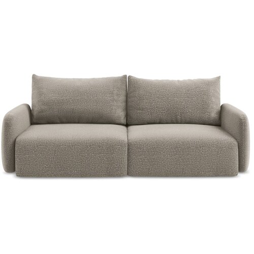 Makamii Bež sklopiva/s prostorom za odlaganje sofa 238 cm Kalena &amp;ndash; Slike