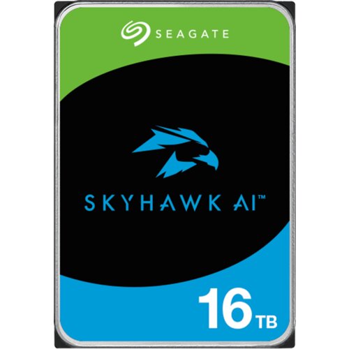Seagate SkyHawk AI internal hard drive 16 TB 7200 RPM 512 MB 3.5 Serial ATA III (ST16000VE004) Cene