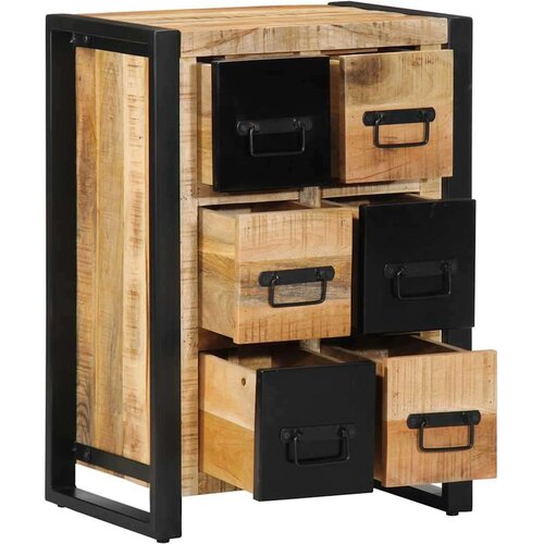 vidaXL Komoda 50x35x70 cm Puno grubo drvo Mango Cijene