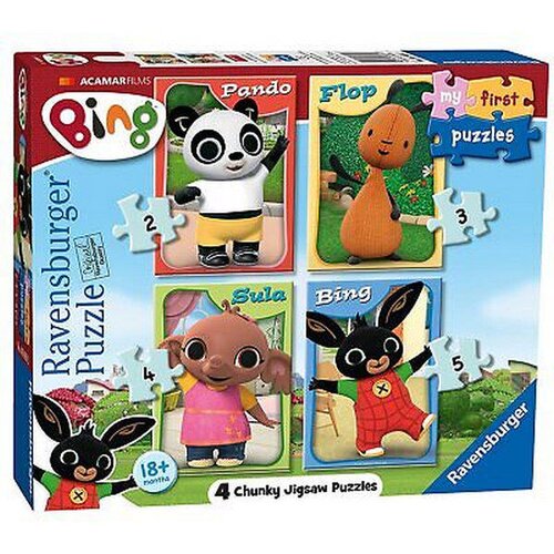 Ravensburger Moje prve puzzle 4 u 1 RA06869-Puzzle Slike