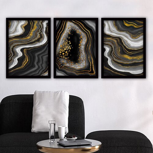 Wallity Set uramljenih slika 3SC03, 3 Dela Cene