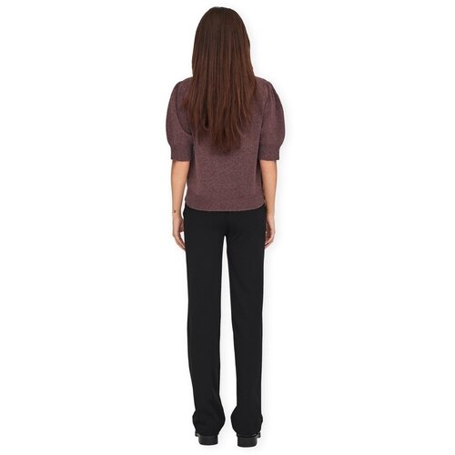 Only Puloverji Noos Rica Life Knit - Rose Brown Vijolična Cene