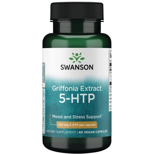 Swanson 5-HTP iz grifonije 100 mg (60 kapsula) Slike