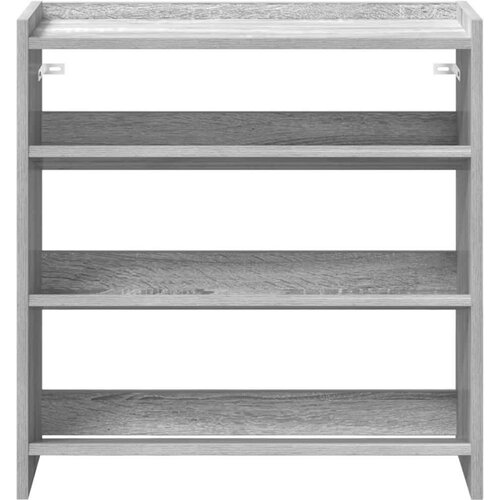VidaXL stalak za cipele boja hrasta 60x25x62 cm konstruirano drvo Slike