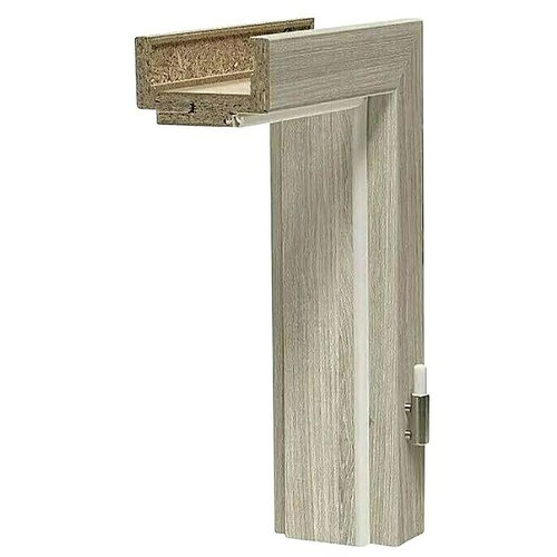 GETADOOR lamineo podboj za vrata gln 38 (750 x 2.000 mm, širina zidu: 22,5 cm, smer odpiranja: desno, srebrni hrast) Cene