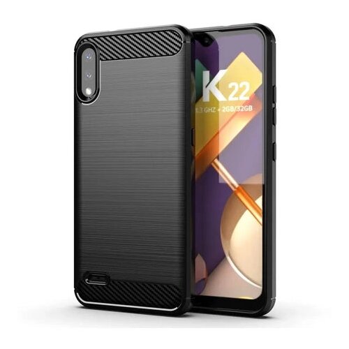 mobiline.si gumijasti / gel etui carbon za lg K22 - črni Cene
