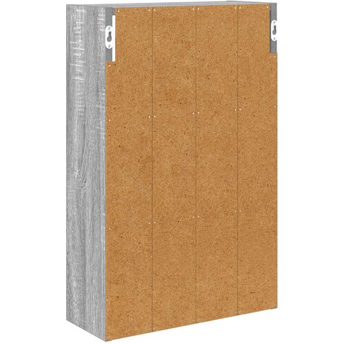  Kupaonski zidni ormarić s policom Sivi Sonoma 40 x 16 x 62,5 cm Slike