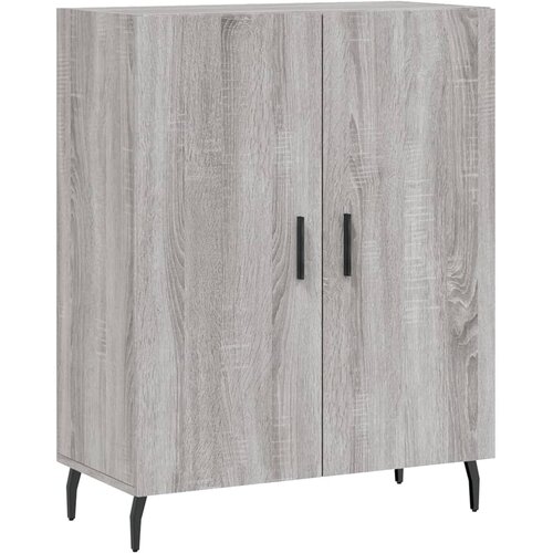 Visoka komoda siva sonome 69,5x34x180 cm od konstruiranog drva Slike