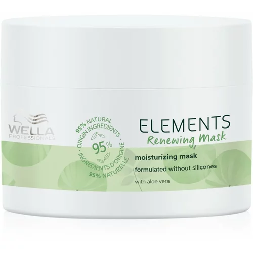 Wella Professionals Elements obnovitvena maska za sijaj in mehkobo las 150 ml
