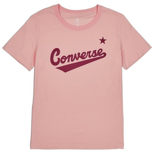 Converse Scripted Wordmark Tee Ružičasta Slike