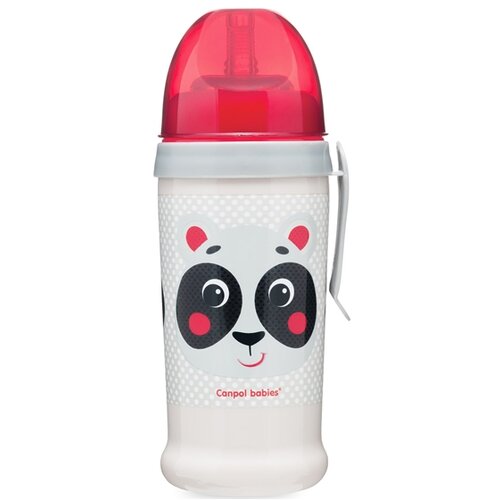 Canpol babies sportska &amp;scaron;olja hello little 350ml (12m+) - beige 56/510 Slike