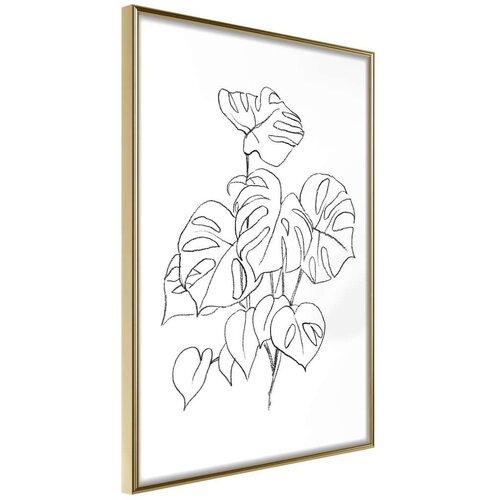  Poster - Bouquet of Leaves 20x30 Slike