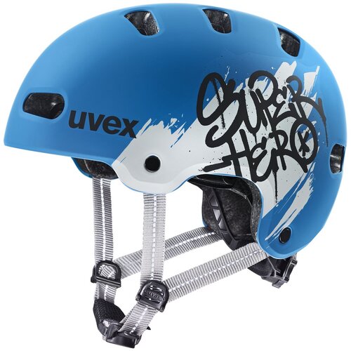 Uvex čelada Kid 4 style super hero blue matt &scaron;t. 51-55 Cene