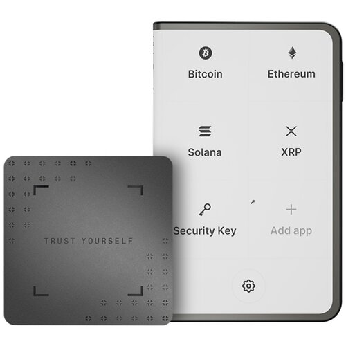 Ledger Denarnica za kriptovalute Stax, z Recovery Key, grafit, (5000005519) Cene
