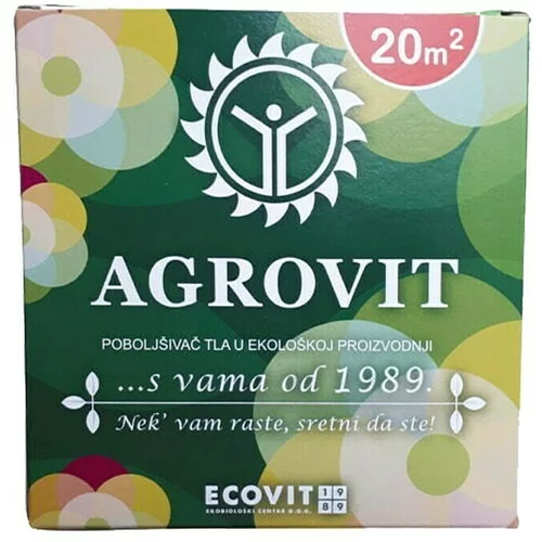  Gnojivo za organsko voće i povrće Agrovit (1 kg, Sadržaj je dovoljan za: 20 m²)