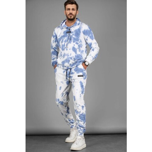 Madmext Sports Sweatsuit Set - Blue - Relaxed fit Slike