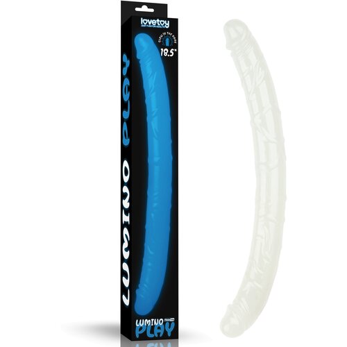 Lovetoy Lumino Play Double Dildo 18.5&amp;quot; Slike