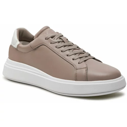Calvin Klein Superge Low Top Lace Up Lth HM0HM01016 Siva