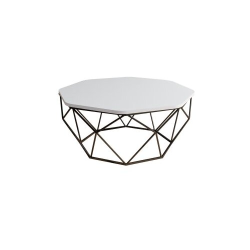  Klub sto Diamond 90x38x90cm Beli Slike