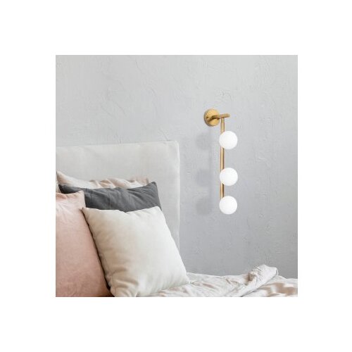 Opviq Domino 11045 Zidna lampa, bronzana Slike
