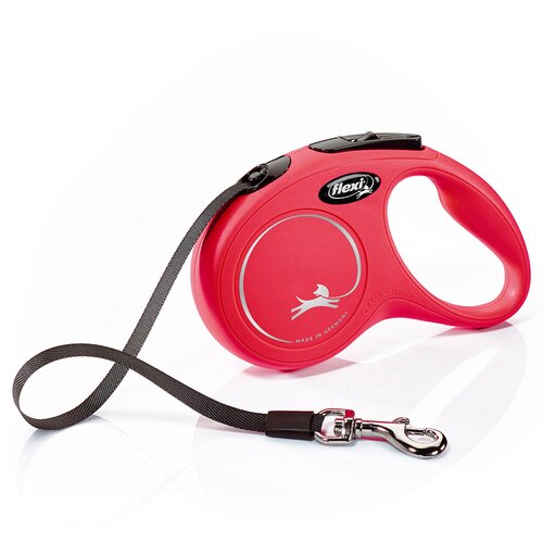 Flexi New Classic Gurt-Leine rot, 5 m - S: bis 15 kg Cijene